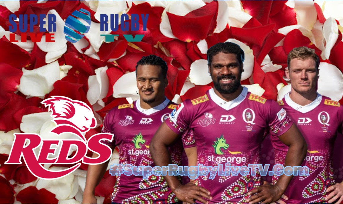 Queensland Reds Super Rugby Team Mens Squad
