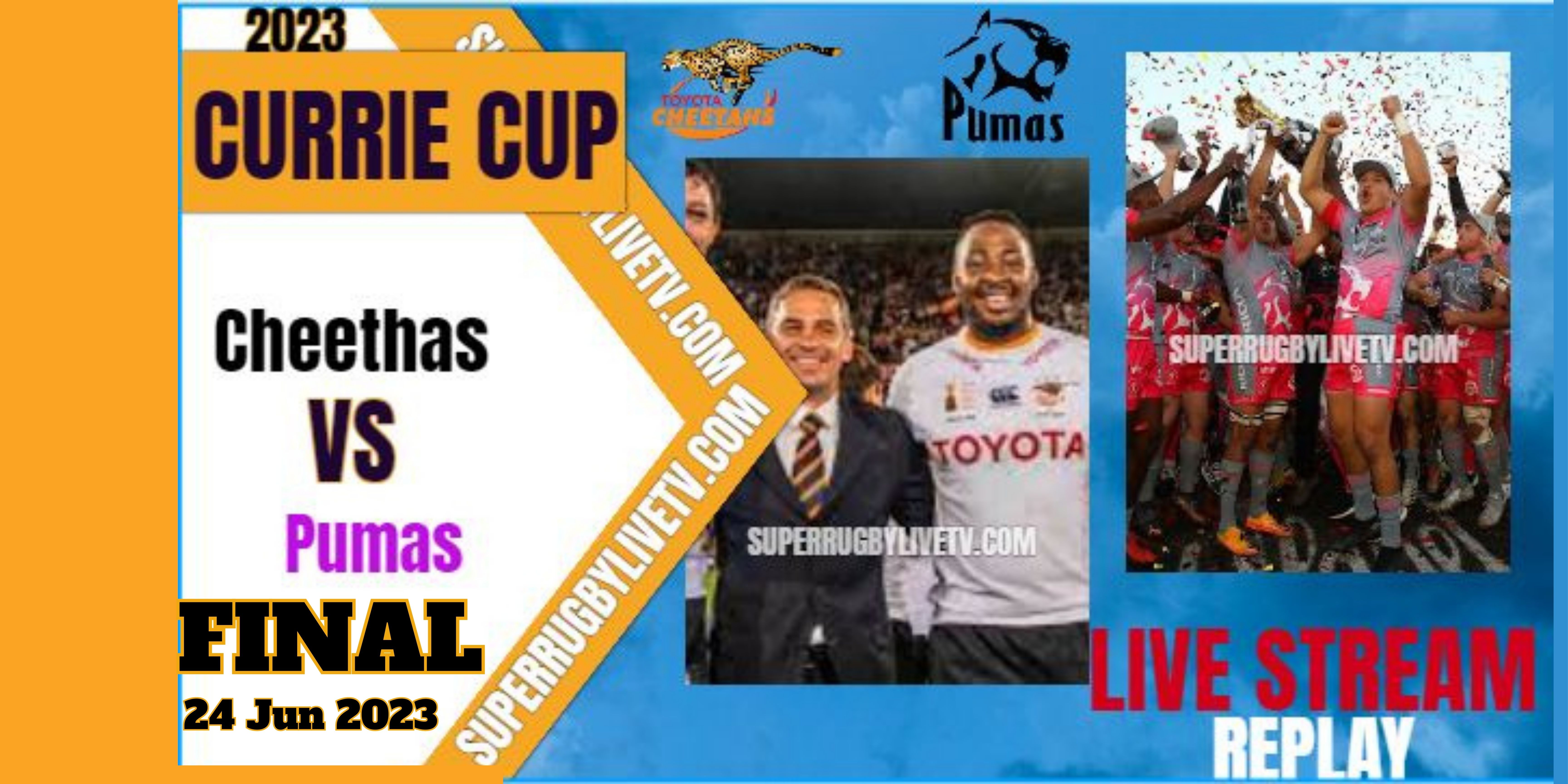 Cheetahs Vs Pumas Final Currie Cup Live Streaming 2023