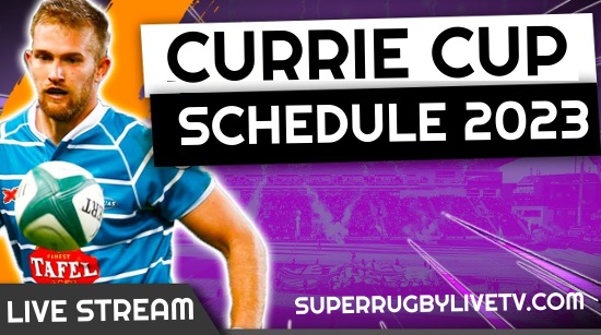 2023 Currie Cup Eight Team Schedule Confirmed