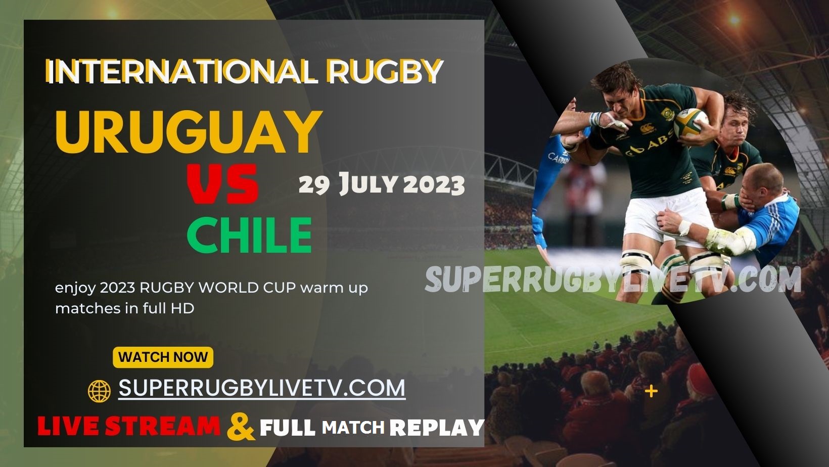 Uruguay vs Chile International Rugby Live Stream