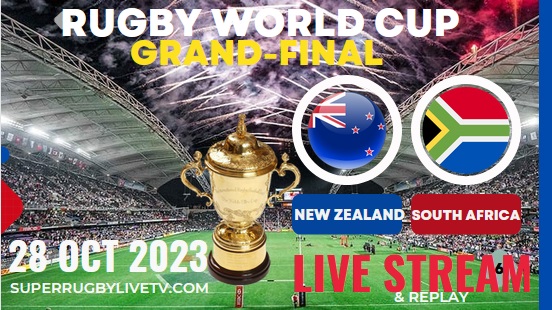 South Africa vs All Blacks Rugby World Cup Final Live Stream