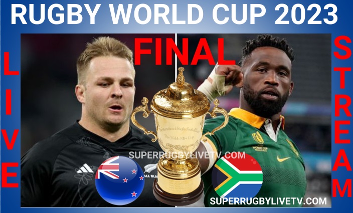Where to watch South Africa vs New Zealand RWC 2023 Final Live