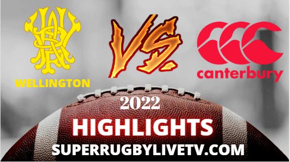 Wellington Vs Canterbury Highlights 13082022