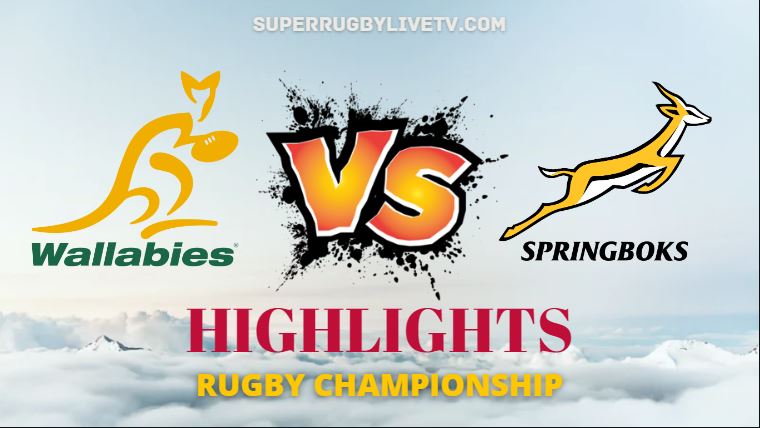 Rugby Championship Wallabies Vs Springboks Highlights 03Sep2022
