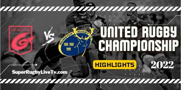 Dragons Vs Munster Rugby Highlights 25Sept2022 URC