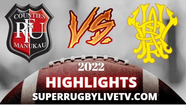 Wellington Vs Counties Manukau Highlights 02102022