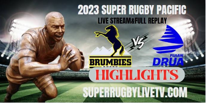 Fijian Drua VS Brumbies Highlights 14Apr2023