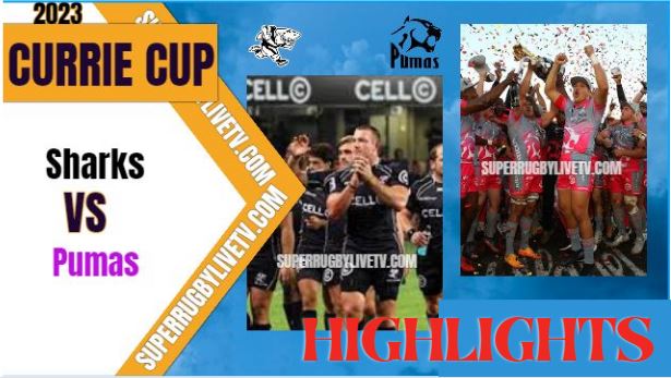 Sharks Vs Pumas Highlights Currie Cup 12May2023