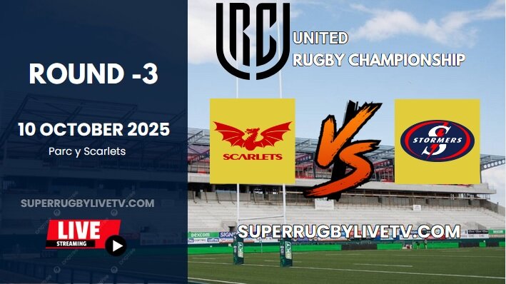 Scarlets Vs Stormers Rd 3 URC Live Stream 2025 - Full Replay slider