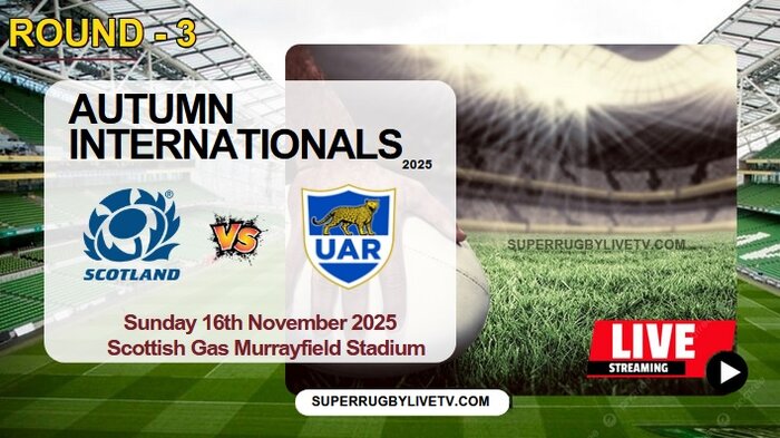 Scotland Vs Argentina Live Stream & Replay 2025: Autumn International Rugby