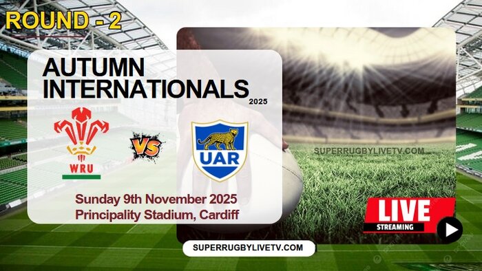 Wales Vs Argentina Live Stream & Replay 2025: Autumn International Rugby
