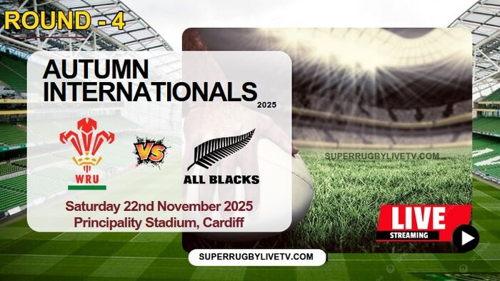 Wales Vs New Zealand Live Stream & Replay 2025: Autumn International Rugby