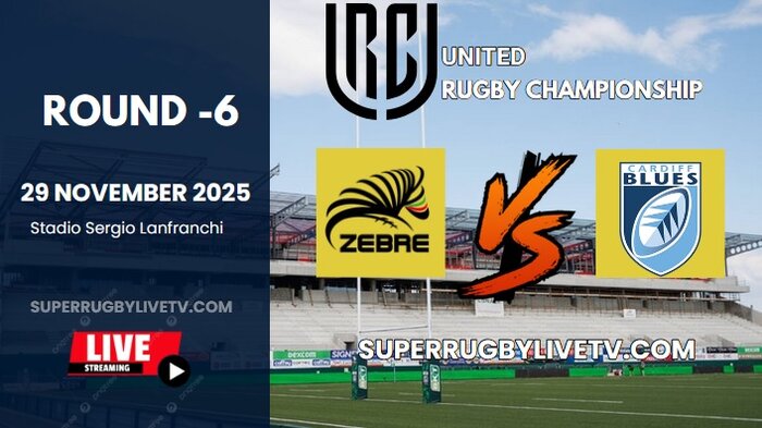 Cardiff Vs Zebre Parma Rd 6 URC Live Stream 2025 - Full Replay