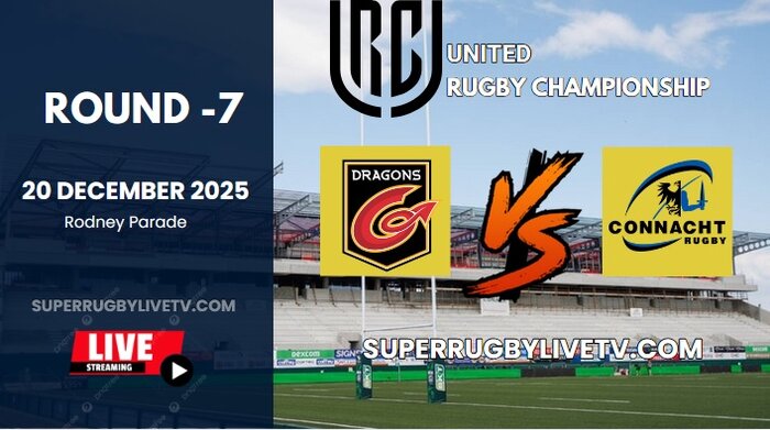 Connacht Vs Dragons Rd 7 URC Live Stream 2025 - Full Replay