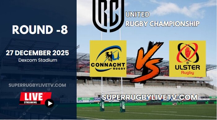 Connacht Vs Ulster Rd 8 URC Live Stream 2025 - Full Replay
