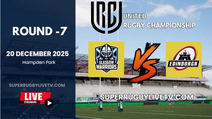 Glasgow Vs Edinburgh Rd 7 URC Live Stream 2025 - Full Replay