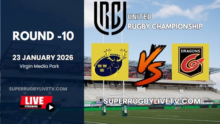 Dragons RFC Vs Munster Rd 10 URC Live Stream 2026 - Full Replay