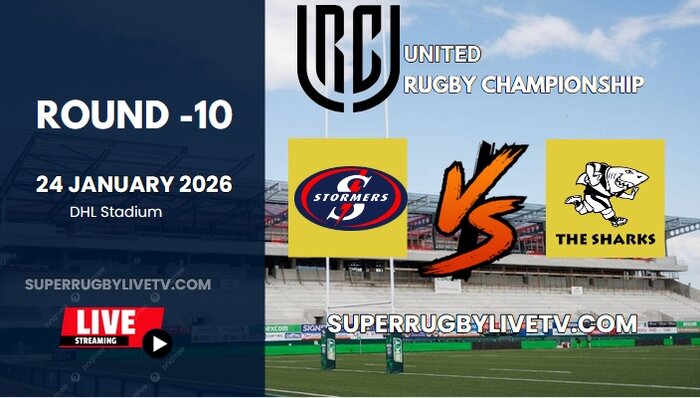 Sharks Vs DHL Stormers Rd 10 URC Live Stream 2026 - Full Replay