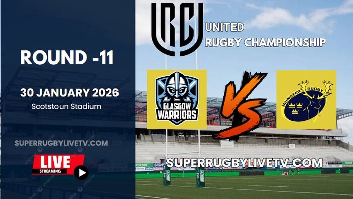 Glasgow Vs Munster Rd 11 URC Live Stream 2026 - Full Replay