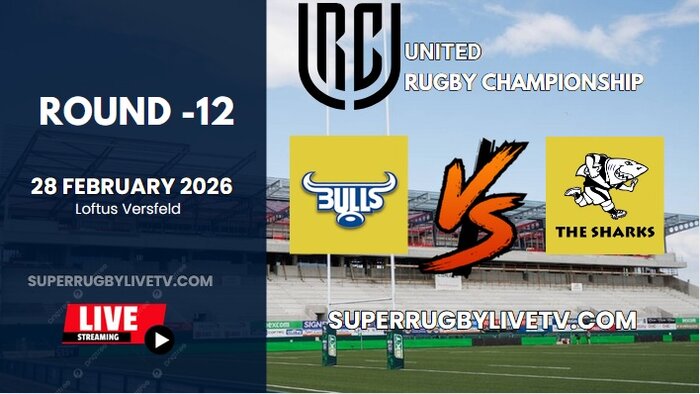 Bulls Vs Sharks Rd 12 URC Live Stream 2026 - Full Replay