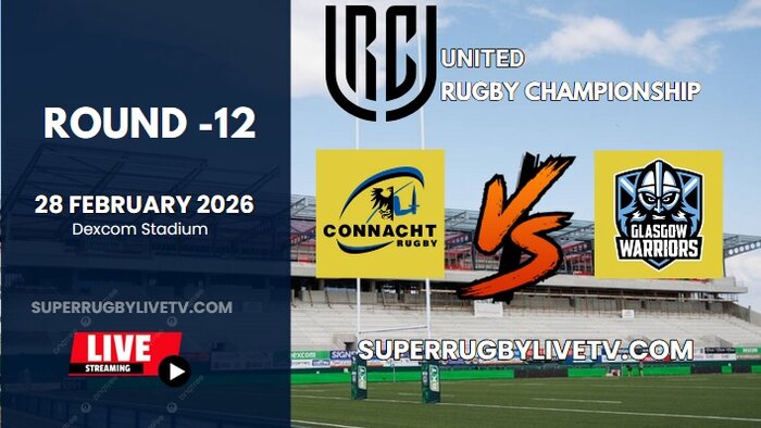 Glasgow Vs Connacht Rd 12 URC Live Stream 2026 - Full Replay