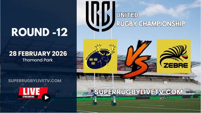 Zebre Parma Vs Munster Rd 12 URC Live Stream 2026 - Full Replay