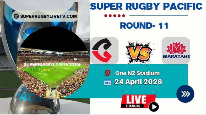 Rd 11- Crusaders Vs Waratahs Live Stream & Replay | 2026 Super Rugby Pacific