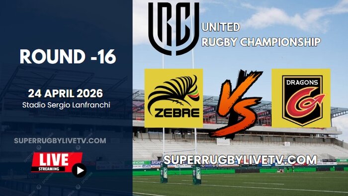 Zebre Parma Vs Dragons Rd 16 URC Live Stream 2026 - Full Replay