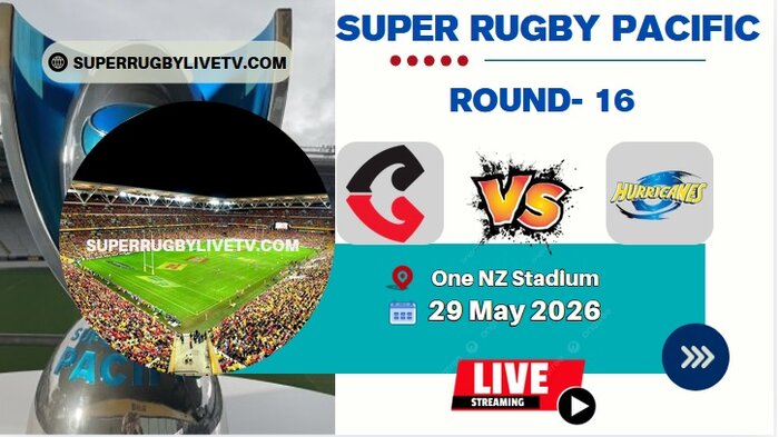 Rd 16- Hurricanes Vs Crusaders Live Stream & Replay | 2026 Super Rugby Pacific
