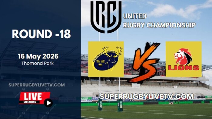 Munster Vs Lions Rd 18 URC Live Stream 2026 - Full Replay
