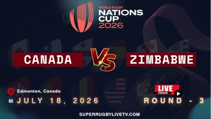 Canada Vs Zimbabwe Nations Cup Rugby Rd 3 Live Stream 2026: Full Replay