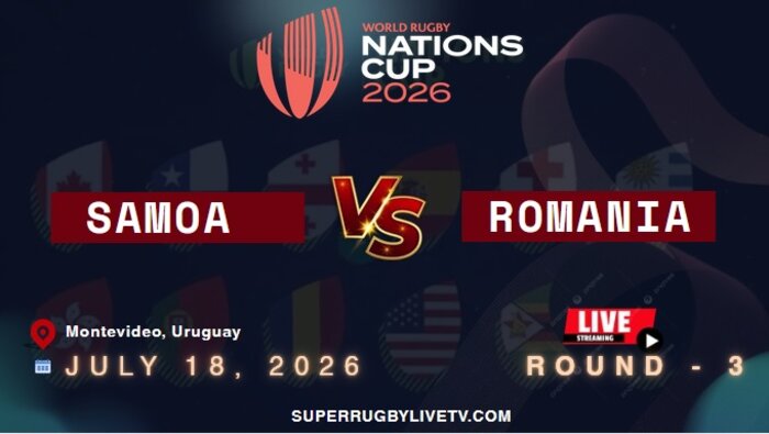 Samoa Vs Romania Nations Cup Rugby Rd 3 Live Stream 2026: Full Replay
