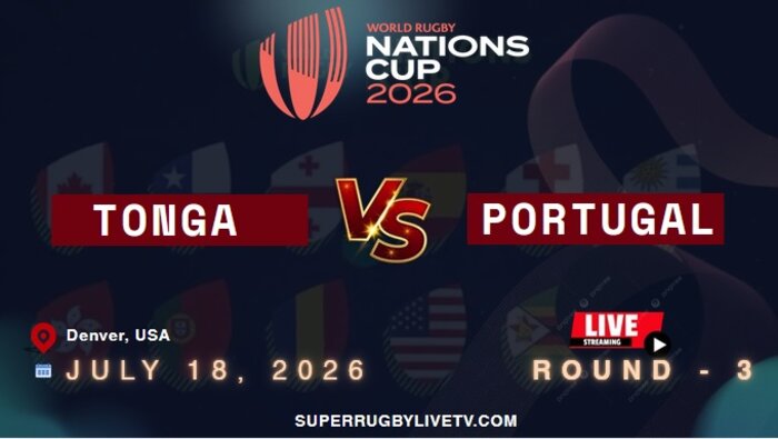 Tonga Vs Portugal Nations Cup Rugby Rd 3 Live Stream 2026: Full Replay