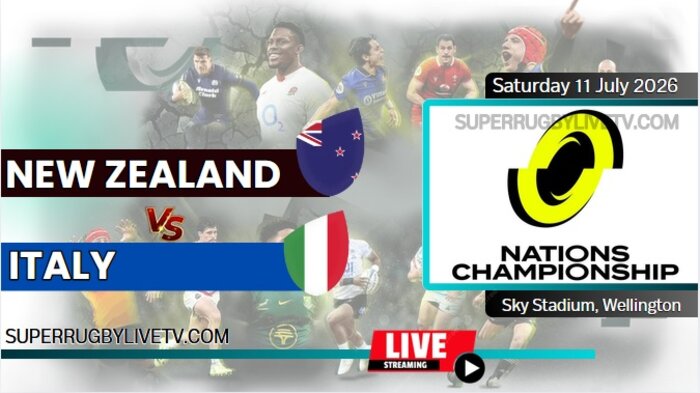 Rd 2- New Zealand Vs Italy Nations Championship Live Stream 2026 & Replay slider
