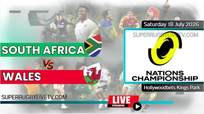South Africa Vs Wales International Rugby Live Streaming