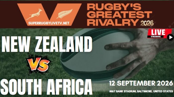 Match-8 South Africa Vs New Zealand Live Stream 2026: International Rugby